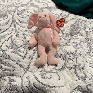 Ty Pink Plush Bunny - Hoppity